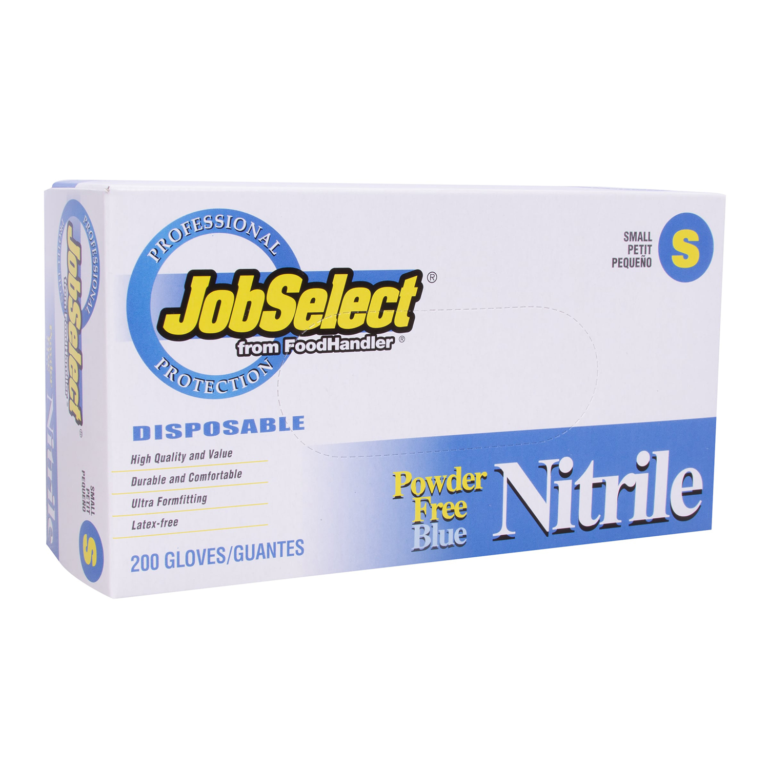 Job Select Nitrile Gloves Blue Size Large 5 Boxes of 200 for sale online 