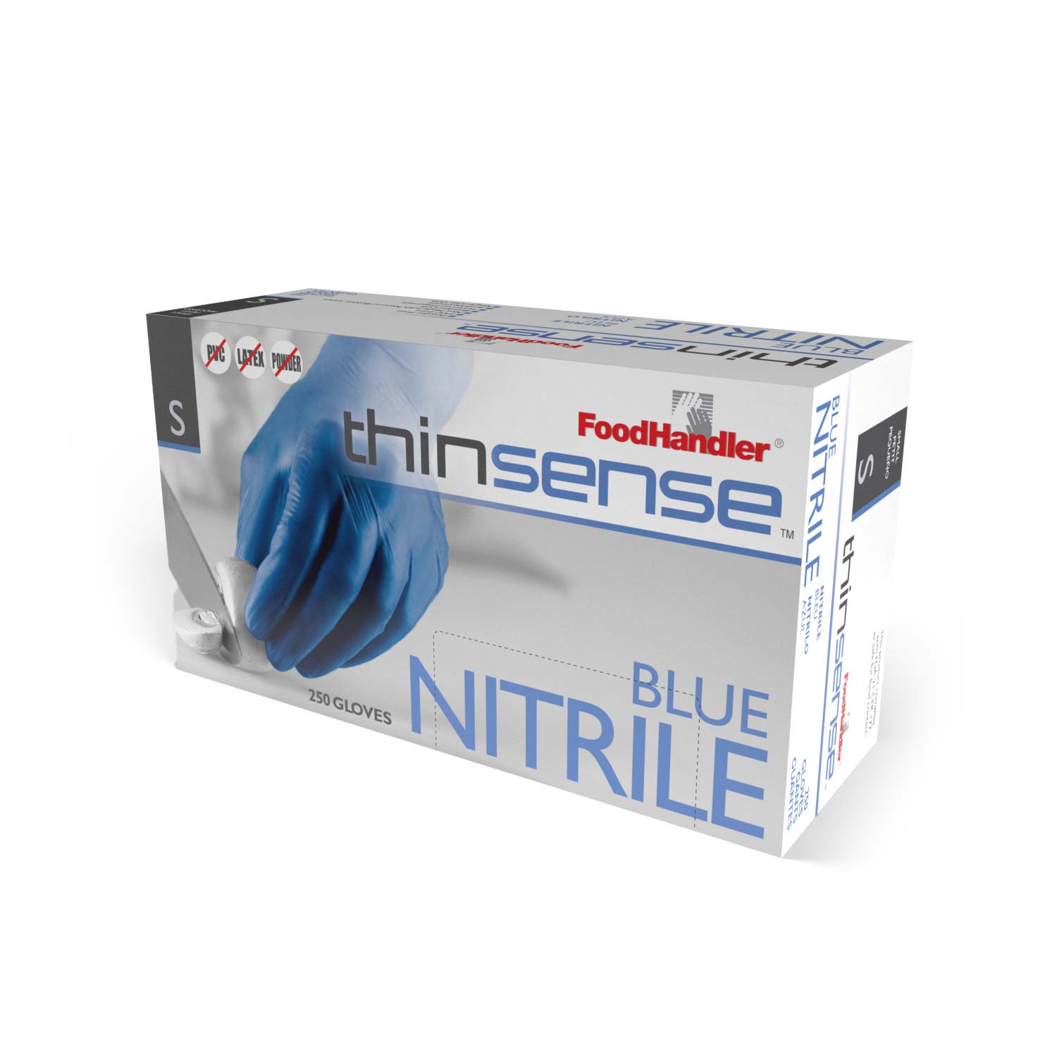 Thinsense Blue Nitrile Gloves