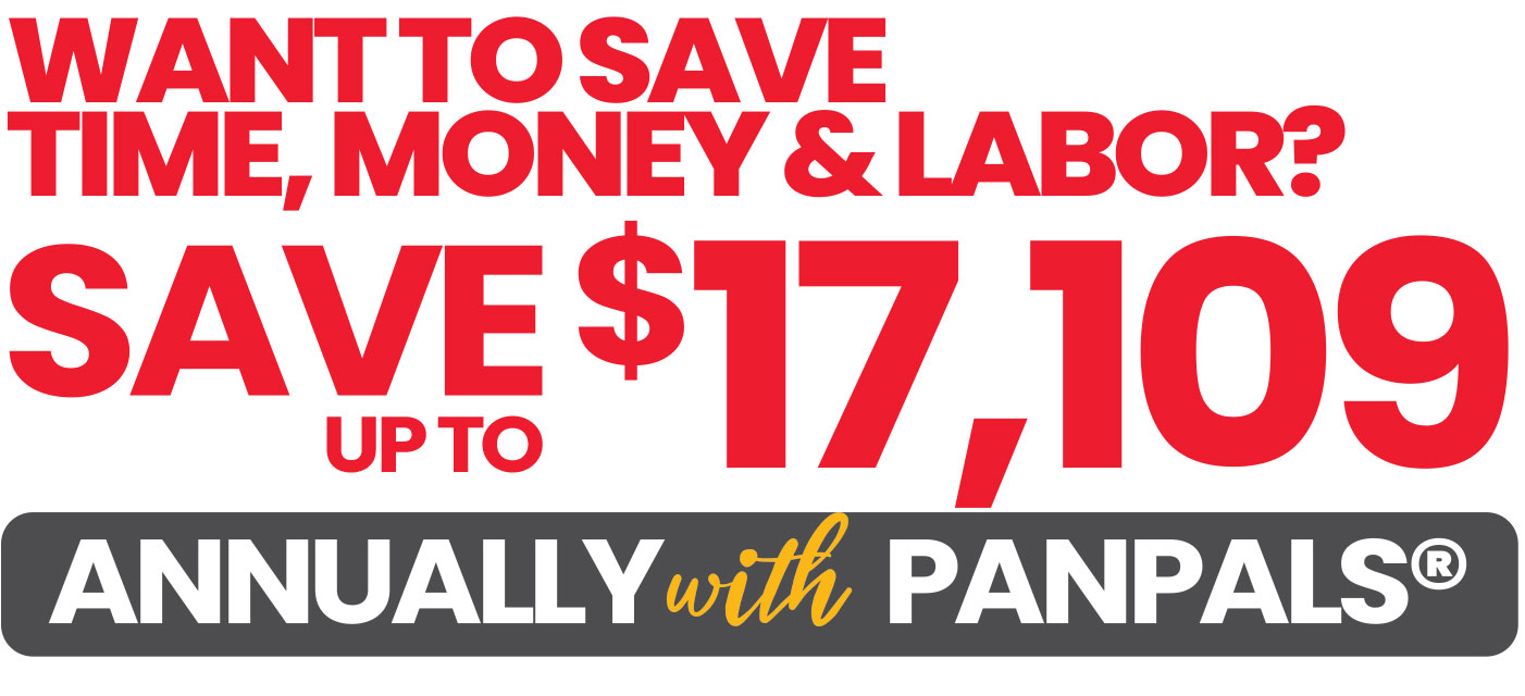 Want to save time money and labor? PanPals® High heat pan liners and bags